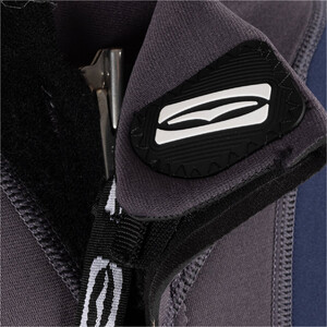 2024 Gul Mens Response 3/2mm Back Zip Shorty Wetsuit RE3319-C1 - Grey / Sulphur